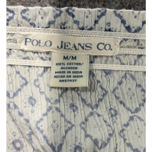 Vintage look Polo Ralph Lauren sleeveless top size M - Picture 3 of 3